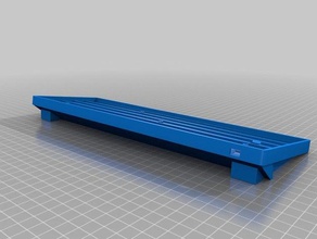 60 keyboard case incline computer 3d print model - Mito3D
