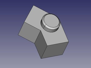 piezas octogonales ABS geometria 13 exinios Bau - Spielzeug exin castillos 3d print model - Mito3D