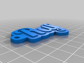 raf Schlüsselanhänger angepasst 3d print model - Mito3D