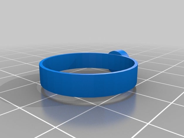 borderlands vault symbol ring games 2 3D print model - Mito3D