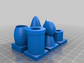 kolay satranç seti 3d baskı 3d print model - Mito3D
