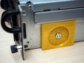 montage en rack goujon plaque d'adaptation ordinateur dell 3d print model - Mito3D