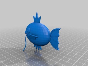magikarp video Spiele pokemon 3d print model - Mito3D