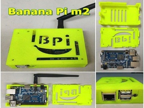 banana pi m2 case solid electronics 3d print model - Mito3D