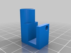 oneupv2 clip de montaje 3d la impresora partes uno-up uno 3d print model - Mito3D