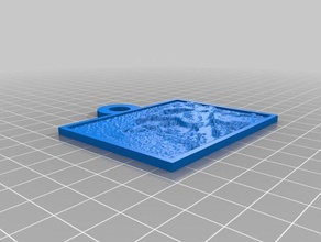 ada 2d sanat özelleştirilmiş 3d print model - Mito3D