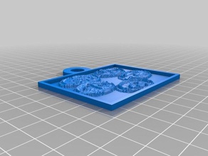 legendofthefiverings 2d a arte personalizado 3d print model - Mito3D