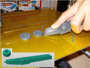 spatule levier &ndash version 1 3 d de l'imprimante accessoires 3d print model - Mito3D