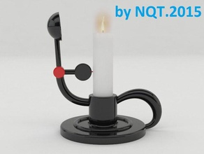 portable switch off candle 20mm household supplies designproject makeredchallenge art candelabro candleholder candles holder middle school steam stem support supporto tvy 3d print model - Mito3D