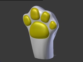 loft3dxmas animals cat christmas dog ornament paw 3d print model - Mito3D