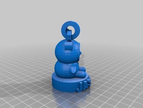 copy christmas teddy 3d printing 3d print model - Mito3D