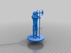 knight 3d printing 3d print model - Mito3D