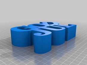 godjul Skulpturen angepasst 3d print model - Mito3D