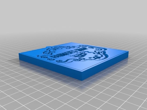 logo lithofaine 2d Kunst angepasst 3D print model - Mito3D