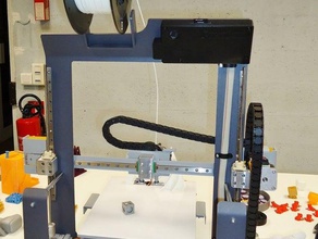 hephestos 2 painel traseiro 3d a impressora acessórios 3d print model - Mito3D