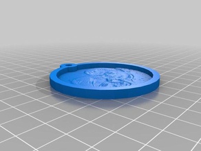 my customized keychain lithopane keychains 3d print model - Mito3D