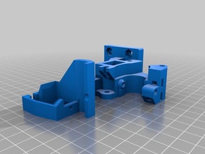 mirroed extrudeuse adapté auto bed leveling de montage 3d l'imprimante extrudeuses 3d print model - Mito3D
