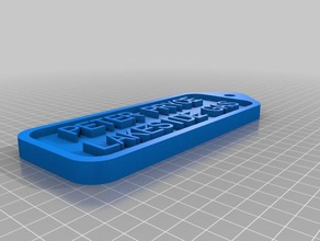 pierre ménage personnalisé 3d print model - Mito3D