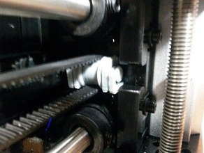 idler pulley all plastic no bearings 3d printer parts 3d print model - Mito3D