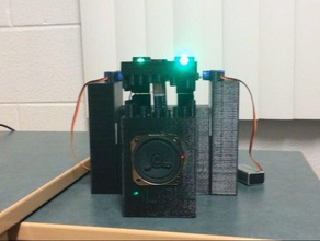 arduino uno t-rex probador de la batería electrónica 3d print model - Mito3D