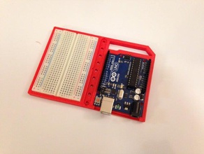 arduino wbreadboard titolare la robotica caso 3d print model - Mito3D