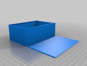 customized round box 150-100-55 containers 3d print model - Mito3D