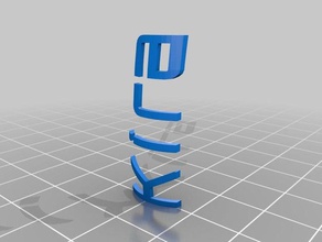 foguete de kira decoração personalizado 3d print model - Mito3D