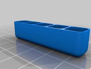 small screew tray organization customized 3d print model - Mito3D