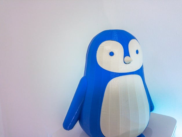 mignon 3d imprimable penguinbaby pingouin organisateur de tiroir compartiment secret animaux printing adorable awesome beautiful cartoon character christmas desk fdm friendly fun gift hide holder model pretty reprap conteneur le stockage jouet utile utilitaire l'hiver 3D print model - Mito3D