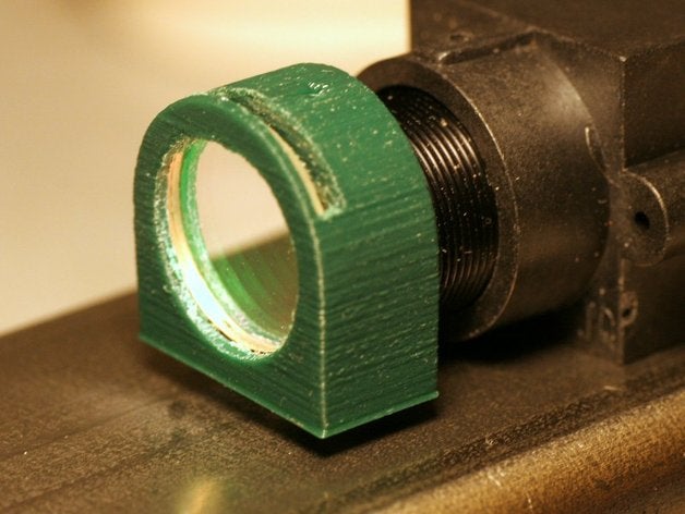 m12 lens filtre tutucu kamera dirsek openscad 3D print model - Mito3D