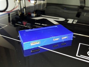 raspberry pi zero snap together case electronics 3d print model - Mito3D