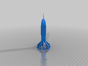 joes 3d foguete impressão 3d print model - Mito3D