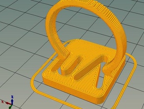 au ring anneaux 3d print model - Mito3D