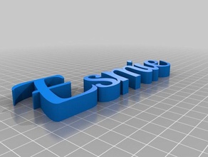 esmie text 50 other customized 3d print model - Mito3D