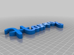 harry text 50 other customized 3d print model - Mito3D