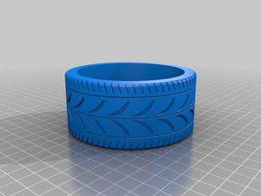 rc car tyre 18 scale 12mm hex mechanical toys openrc 3d print model - Mito3D