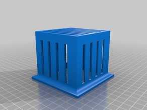 hydroponic basket outdoor garden 3d print model - Mito3D