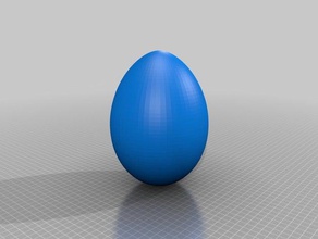 200mm uovo di pasqua art strumenti personalizzato 3d print model - Mito3D