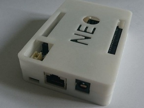 simples udoo neo caso eletrônica 3d print model - Mito3D