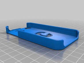 teléfono llamas caso 3d impresión 3d print model - Mito3D