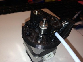 b-struder remix arm e3d pushfit inserts printer parts bowden extruder 3d print model - Mito3D