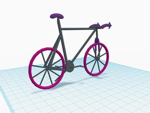 bicicleta fija deporte al aire libre 3d print model - Mito3D