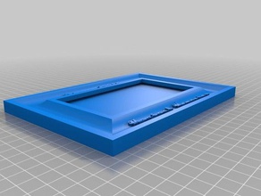 3 5 disney telaio arredamento personalizzato 3d print model - Mito3D