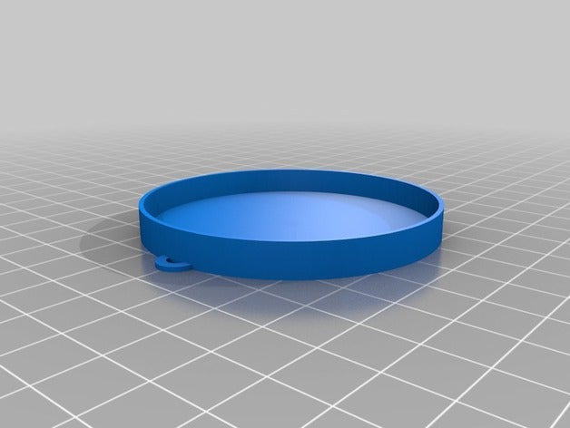 63 mm pousser le bouchon d'objectif de la caméra personnalisé 3D print model - Mito3D