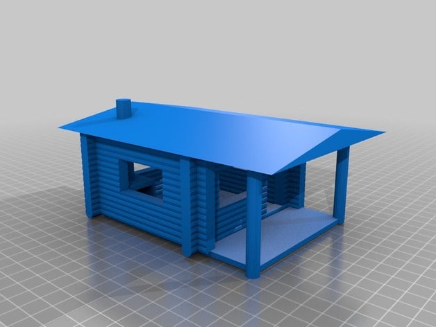 Hütte 3d drucken genial 3D print model - Mito3D