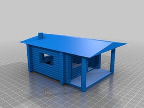 cabana 3d impressão 3d print model - Mito3D