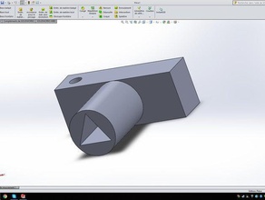 cl&eacute triangolo strumenti 3d print model - Mito3D