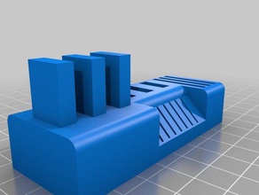 meine angepasste Glockenturm mods usb-stick, sd-Karten-Halter computer 3d print model - Mito3D