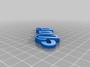 david ıstakoz organizasyon özelleştirilmiş 3d print model - Mito3D