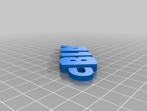 billy más afortunado organización personalizado 3d print model - Mito3D
